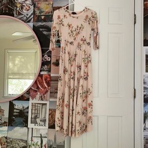 Roolee Floral Midi Dress